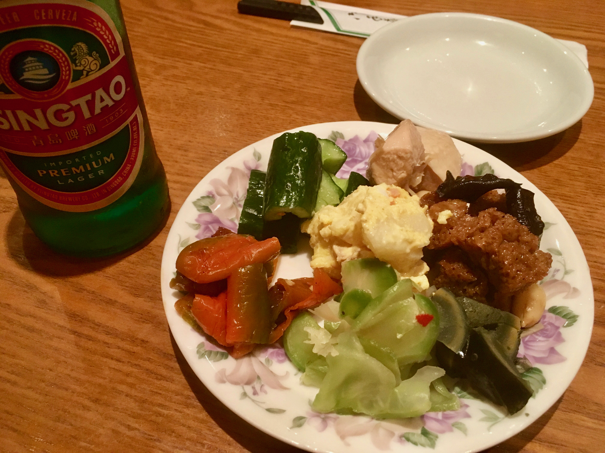 孤独のグルメで放送された中野 蔡菜食堂 に行ってきました おまけの アザミ Tsubagoroaster